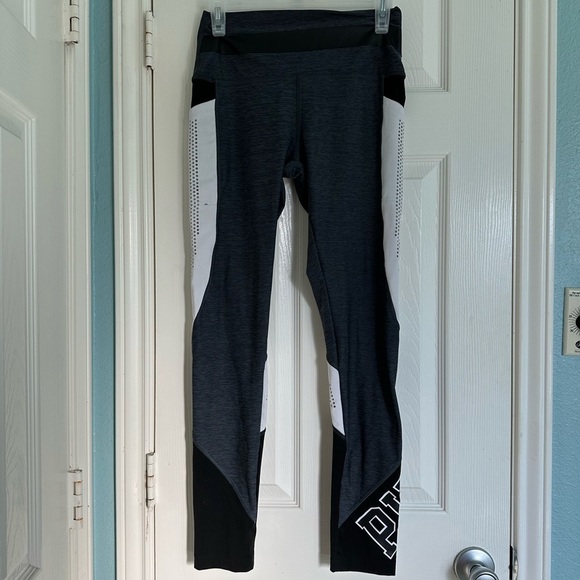 PINK Victoria's Secret Pants - Victoria’s Secret PINK Ultimate High Waist Colorblock Legging Sz M Mesh Pockets
